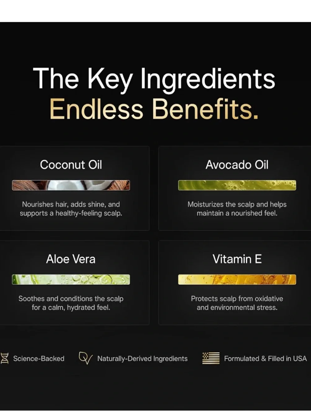 BASED Shampoo with Aloe Vera, Peppermint Oil, & Coconut Oil, Cleansing Shampoo